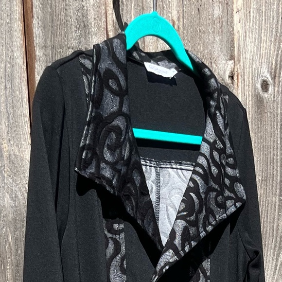 Dzhavael couture black sweater dress size XL - Picture 6 of 17